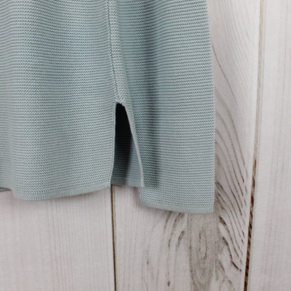 Pendleton Originals Blue Cotton Long Sleeve Rib Knit V-Neck Pullover Sweater M - Picture 6 of 9